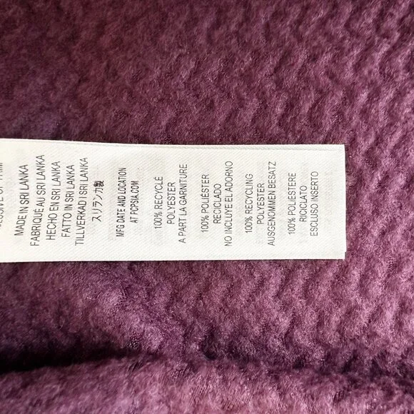 NWT Patagonia Mens R1 Air Zip Neck 2XL Fleece Pullover Obsidian Plum Lightweight